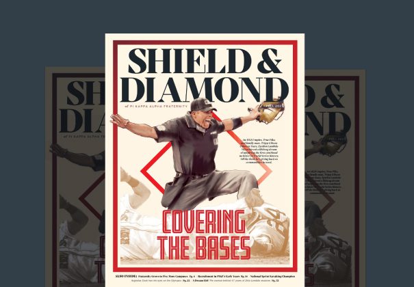covers of Shield & Diamond magazine
