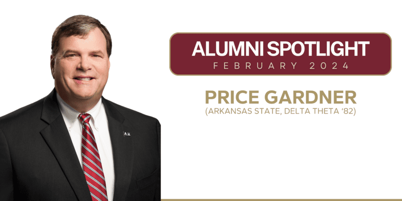 PIKE Alumni Spotlight: Price Gardner (Arkansas State, Delta Theta '82)